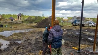 Заказать монтаж винтовых свай в Кизляр - цена под ключ с доставкой от 1831 шт